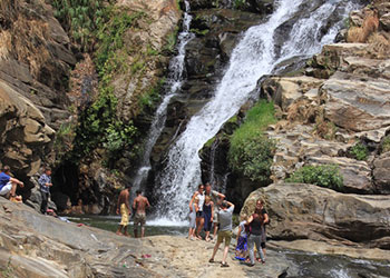 Waterfall Ella Sri Lanka